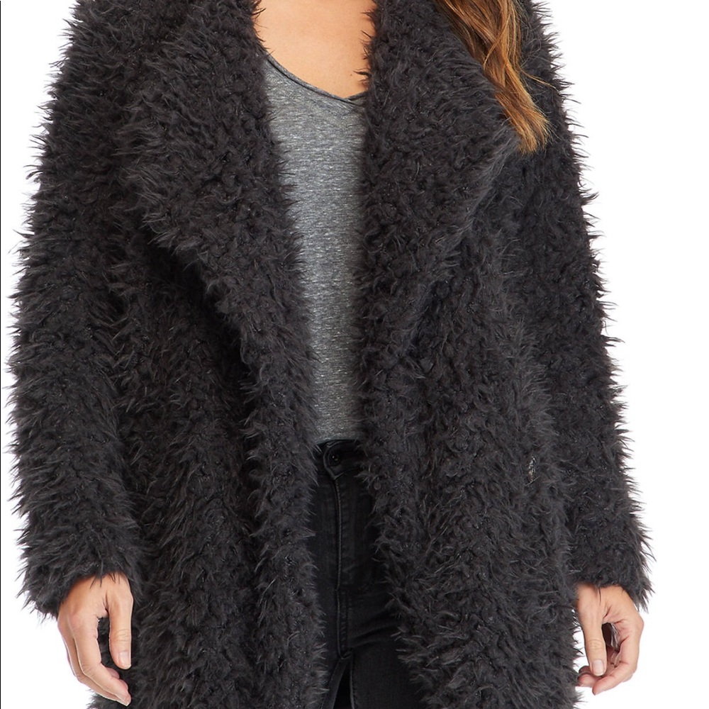 New Direction Poodle Fur Coat